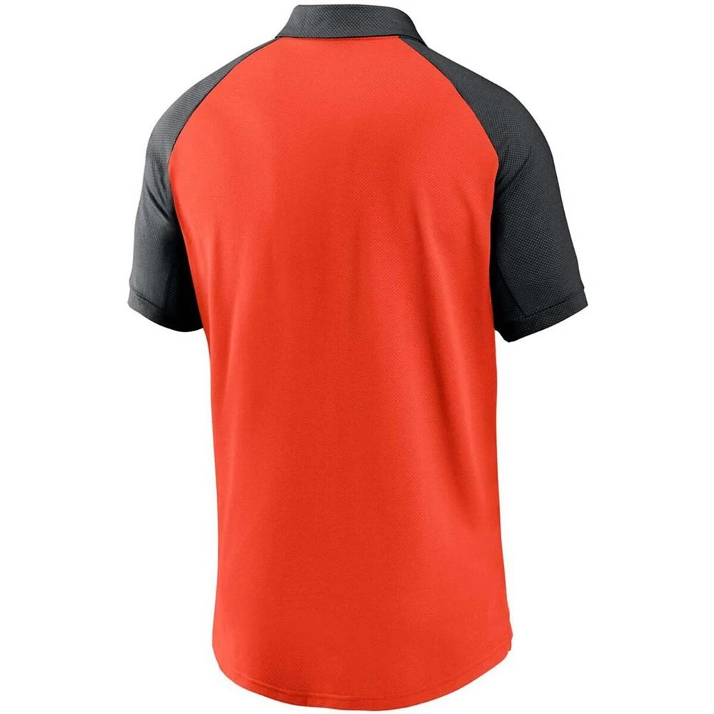 商品NIKE|Men's Orange San Francisco Giants Legacy Tri-Blend Raglan Performance Polo,价格¥535,第3张图片详细描述