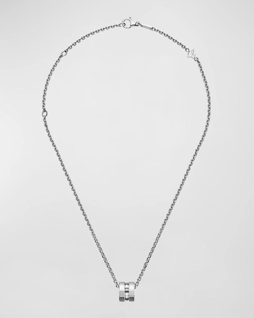 商品Chopard|Ice Cube 18K White Gold Pendant Necklace,价格¥55241,第4张图片详细描述