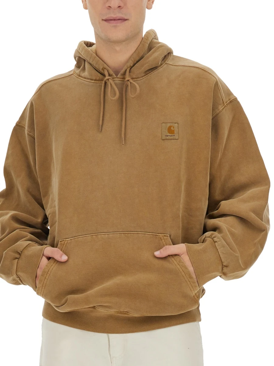 商品Carhartt WIP|Carhartt WIP 男士卫衣 I0295231CMGD 浅棕色,价格¥1078,第3张图片详细描述