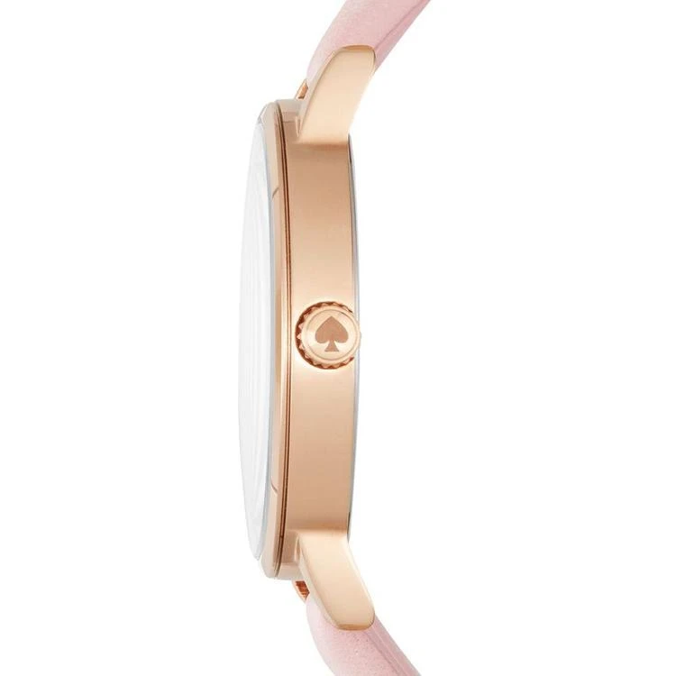 商品Kate Spade|Women's Monterey Pink Leather Strap Watch 38mm,价格¥1683,第3张图片详细描述