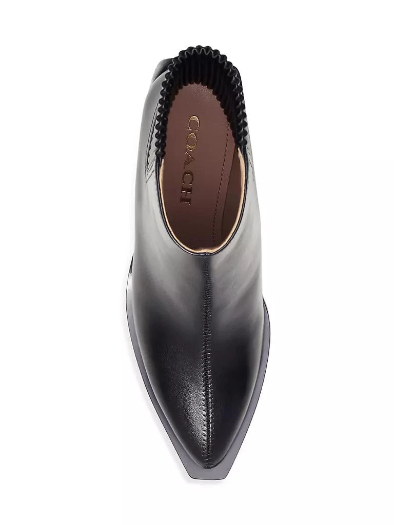 商品Coach|Prestyn 63MM Leather Chelsea Ankle Boots,价格¥2027,第5张图片详细描述