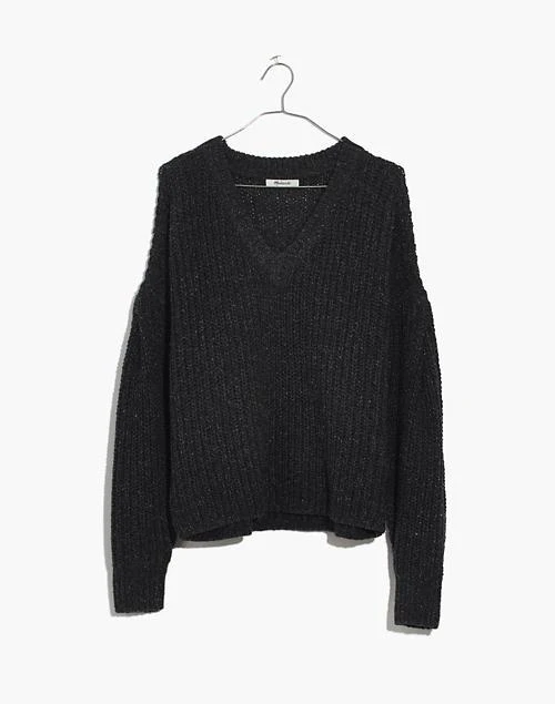 商品Madewell|Pleat-Sleeve Pullover 毛衣,价格¥634,第5张图片详细描述