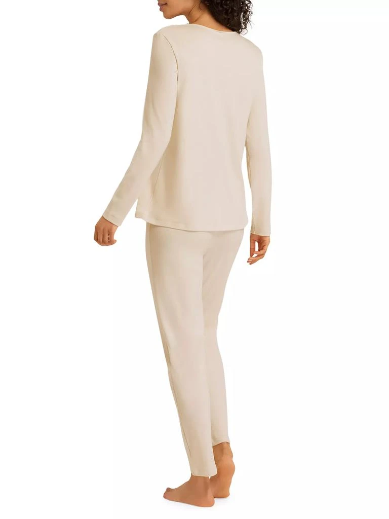 商品Hanro|Joela 2-Piece Pajama Set,价格¥939,第3张图片详细描述
