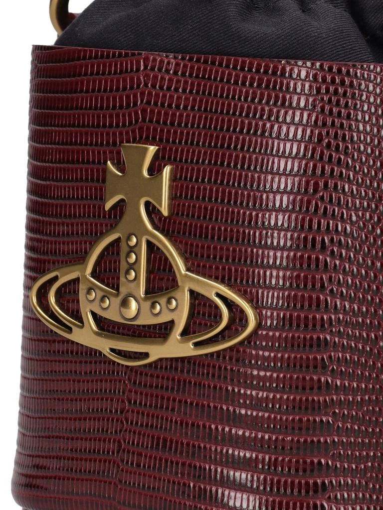 商品Vivienne Westwood|Daisy Leather Bucket Bag,价格¥4361,第4张图片详细描述