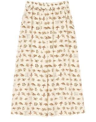 商品MOMONI|Fronda 真丝印花半裙,价格¥1996,第1张图片