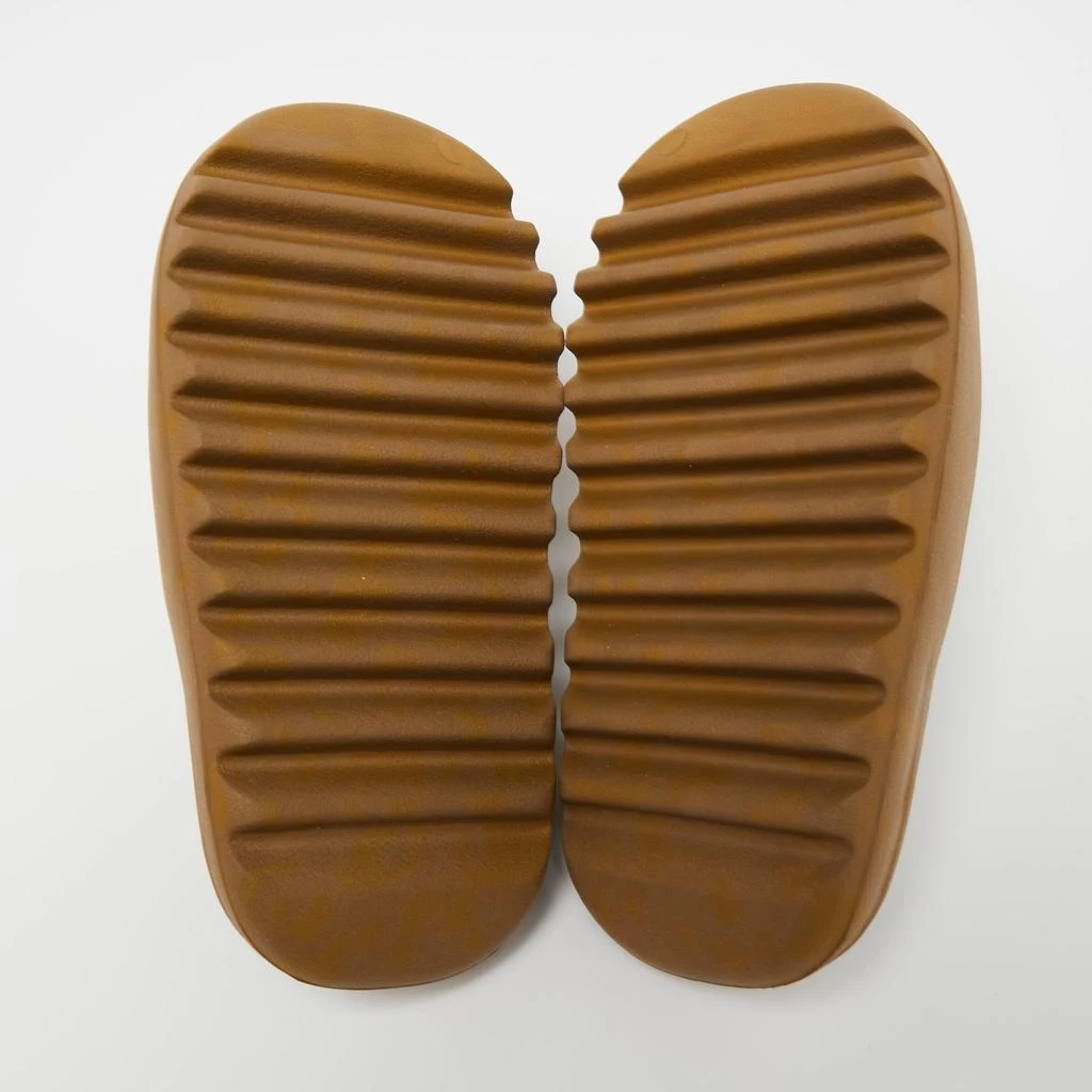 Yeezy x Adidas Brown Rubber Ochre Slides Size 37 商品