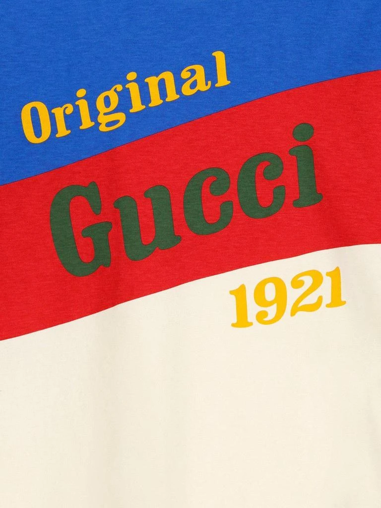 商品Gucci|Gucci Logo Printed Crewneck T-shirt,价格¥1769,第3张图片详细描述