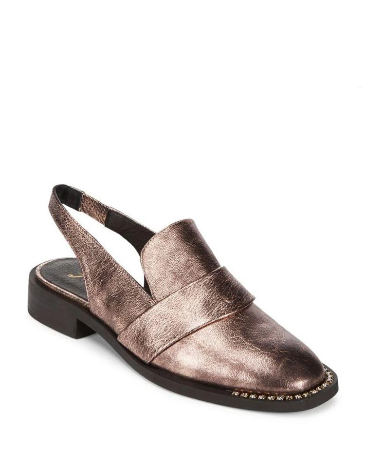 商品Free People|Abbey Leather Slingback Loafers,价格¥268,第1张图片
