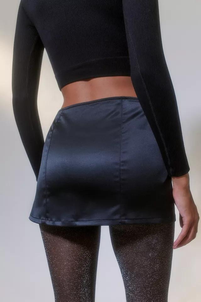 商品Urban Outfitters|UO Satin Diamante Mini Skirt,价格¥142,第5张图片详细描述