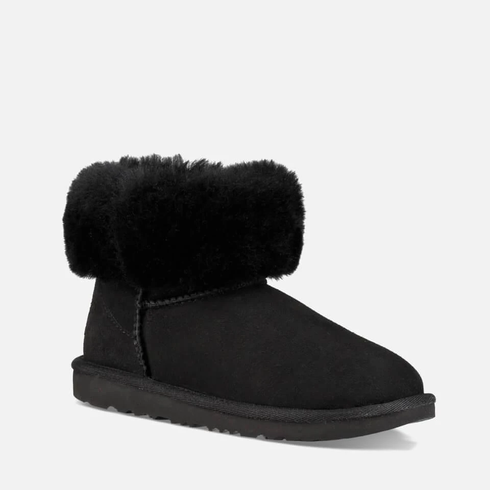 商品UGG|UGG KIDS' CLASSIC II WATERPROOF BOOTS - BLACK,价格¥715,第5张图片详细描述