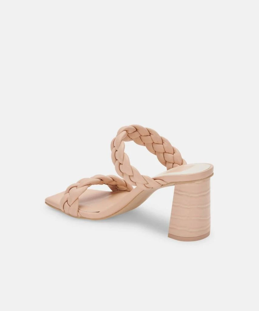 商品Dolce Vita|Paily Wide Heels In Cream Stella,价格¥595,第5张图片详细描述