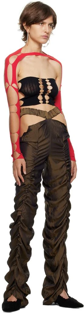 商品RUI|Red Cutout Gloves,价格¥1215,第4张图片详细描述