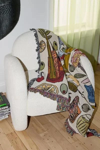商品Calhoun & Co.|Calhoun & Co. UO Exclusive Cocktail Tapestry Throw Blanket,价格¥928,第1张图片