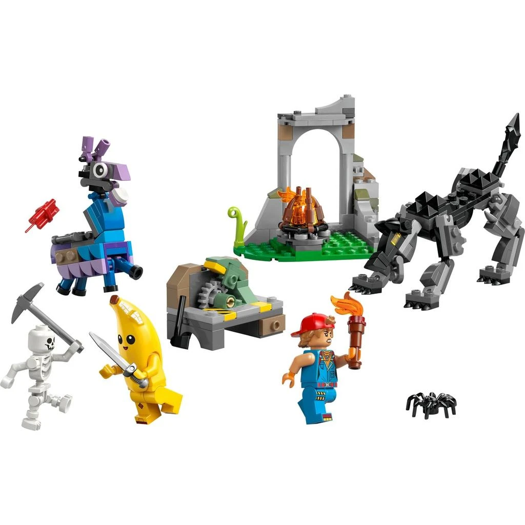 商品LEGO® Fortnite® Peely & Sparkplug’s Camp Video Game Building Set 77075,价格¥224,第3张图片详细描述