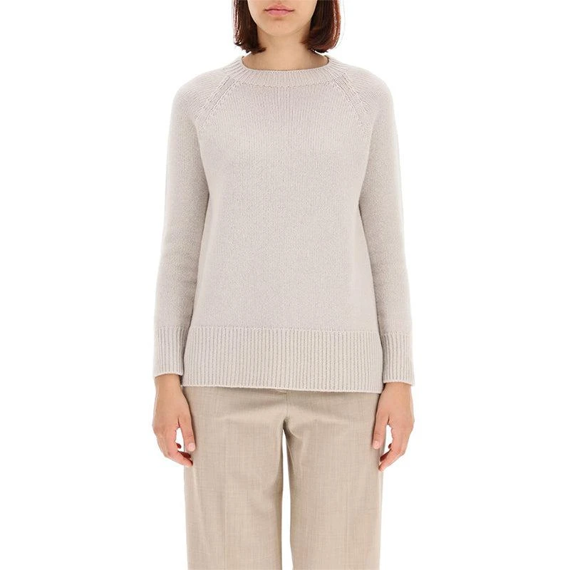 商品Max Mara|COMO 米白色羊绒女士针织毛衣【香港仓极速发货】,价格¥4156,第1张图片