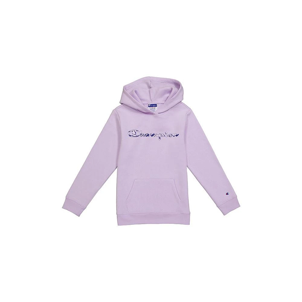 商品CHAMPION|Little Girls Power Blend Fleece Hoodie,价格¥177,第1张图片