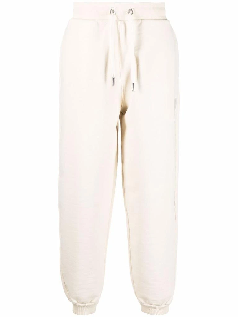 商品AMI|AMI PARIS - Ami De Coeur Organic Cotton Track Pants,价格¥2132,第1张图片