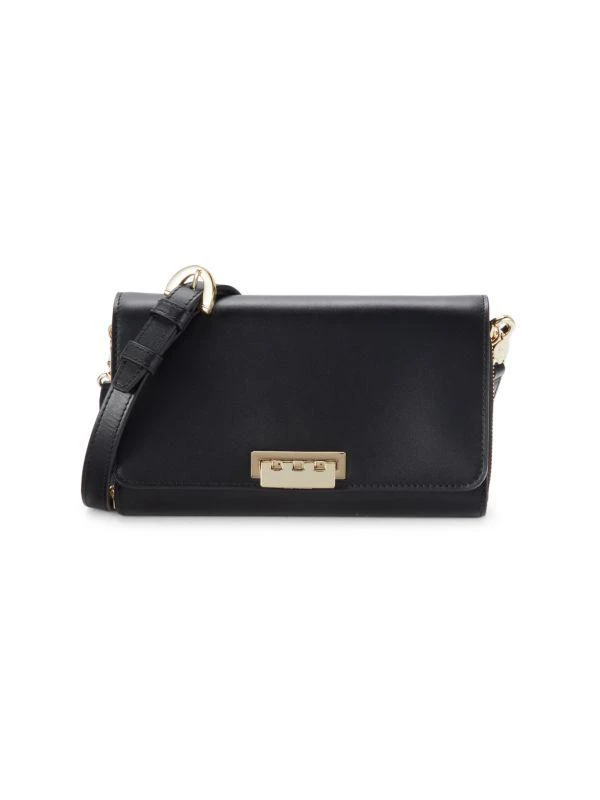 商品Zac Posen|Earthette Leather Convertible Continental Wallet,价格¥580,第1张图片