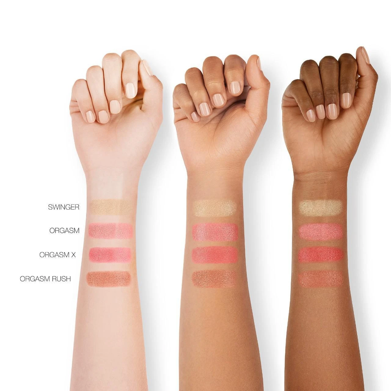 商品NARS|Orgasm Four Play Blush, Contour, and Highlighter Palette,价格¥351,第3张图片详细描述