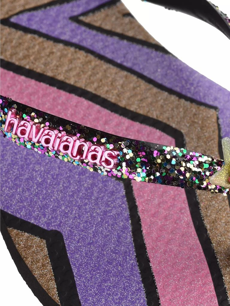 商品Havaianas|Little Girl's & Girl's Glitter Flip-Flops,价格¥158,第4张图片详细描述