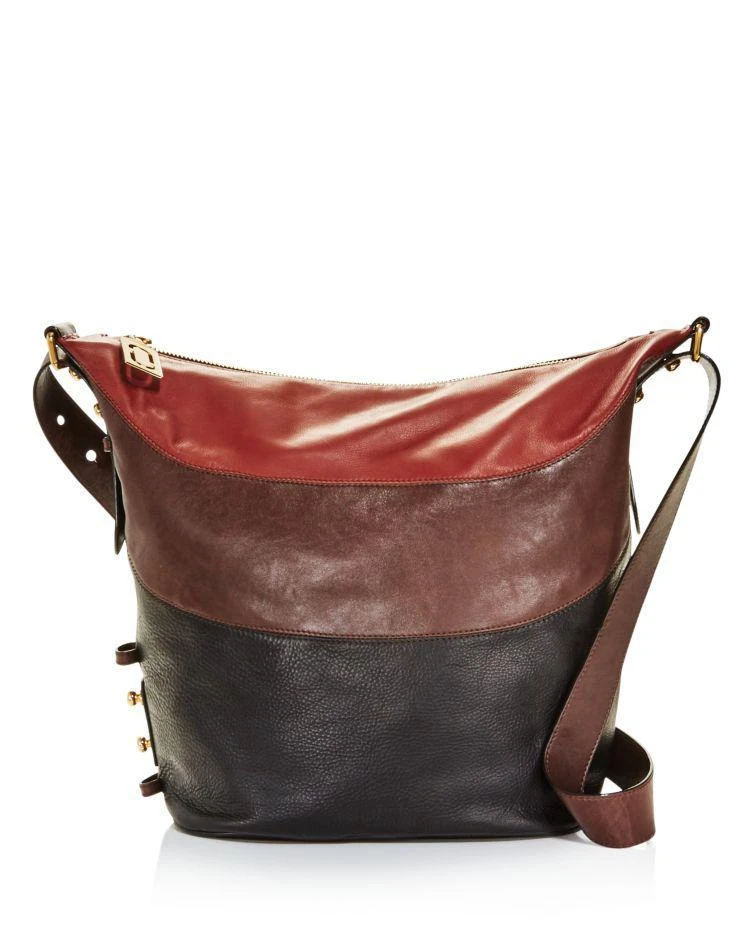 商品Marc Jacobs|The Exaggerated Sling Tricolor Leather Hobo,价格¥4911,第1张图片