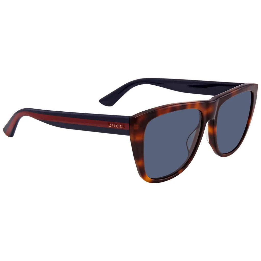 商品Gucci|Blue Browline Men's Sunglasses GG0926S 002 57,价格¥894,第2张图片详细描述