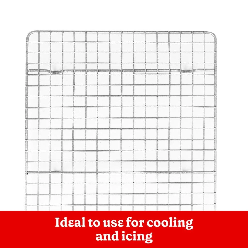 商品Betty Crocker|Carbon Steel 13 x 9 x 0.87 Inch Cooling Rack,价格¥112,第3张图片详细描述