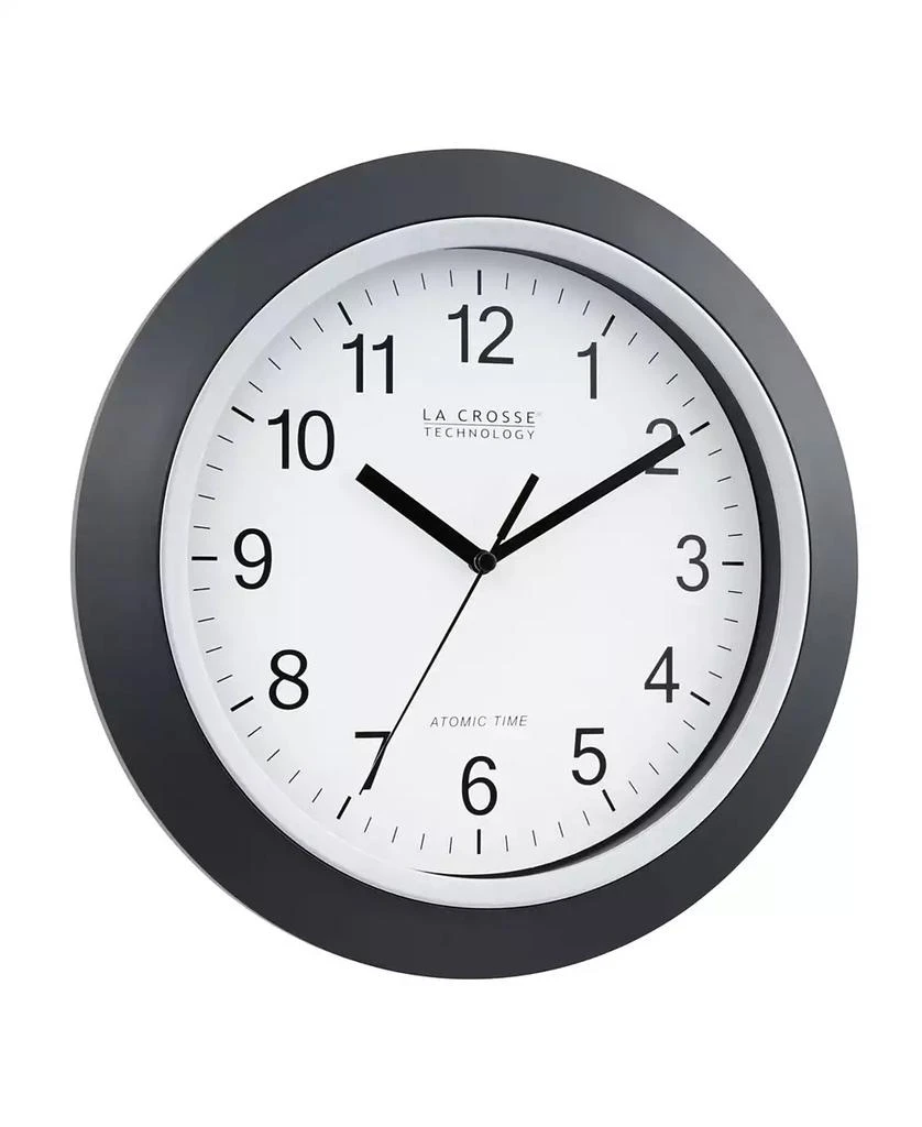 商品La Crosse Technology|WT-3129B 12" Atomic Analog Wall Clock,价格¥336,第2张图片详细描述