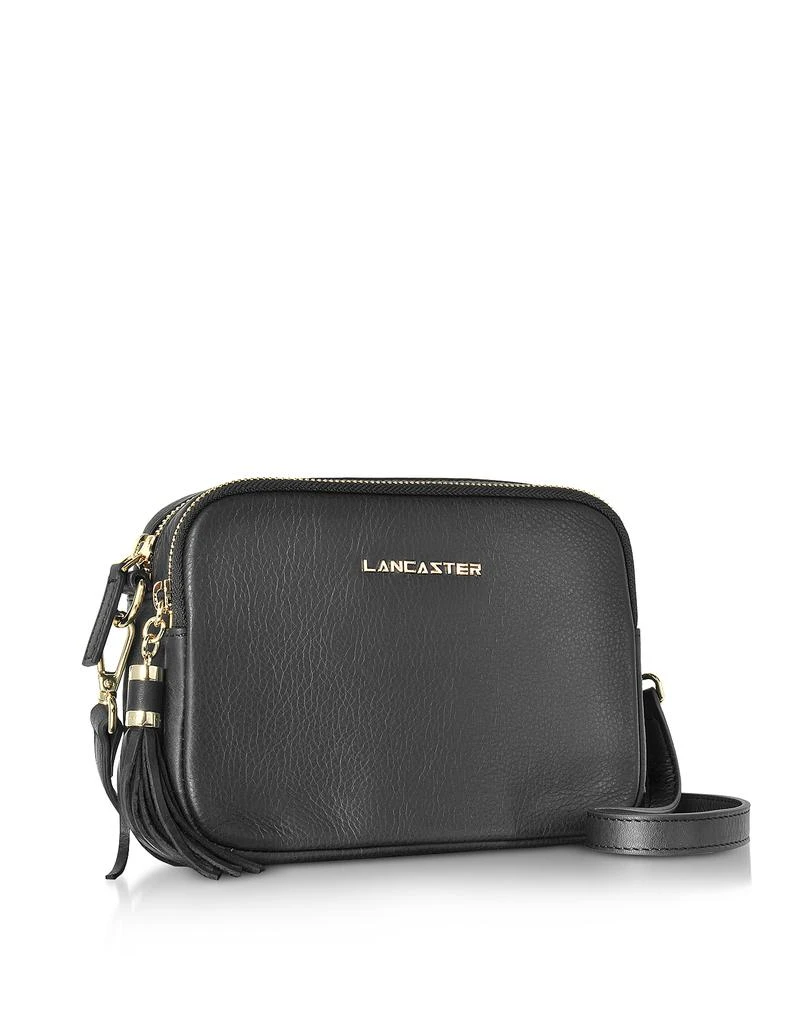 商品Lancaster|Mademoiselle Ana 黑色晶粒皮革手拿包,价格¥739,第4张图片详细描述