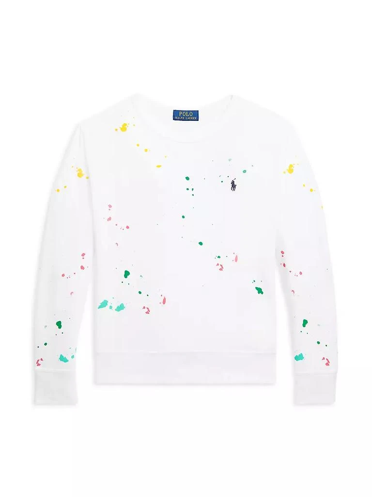 商品Ralph Lauren|Little Boy's &amp; Boy's Speckled Sweatshirt,价格¥195,第1张图片