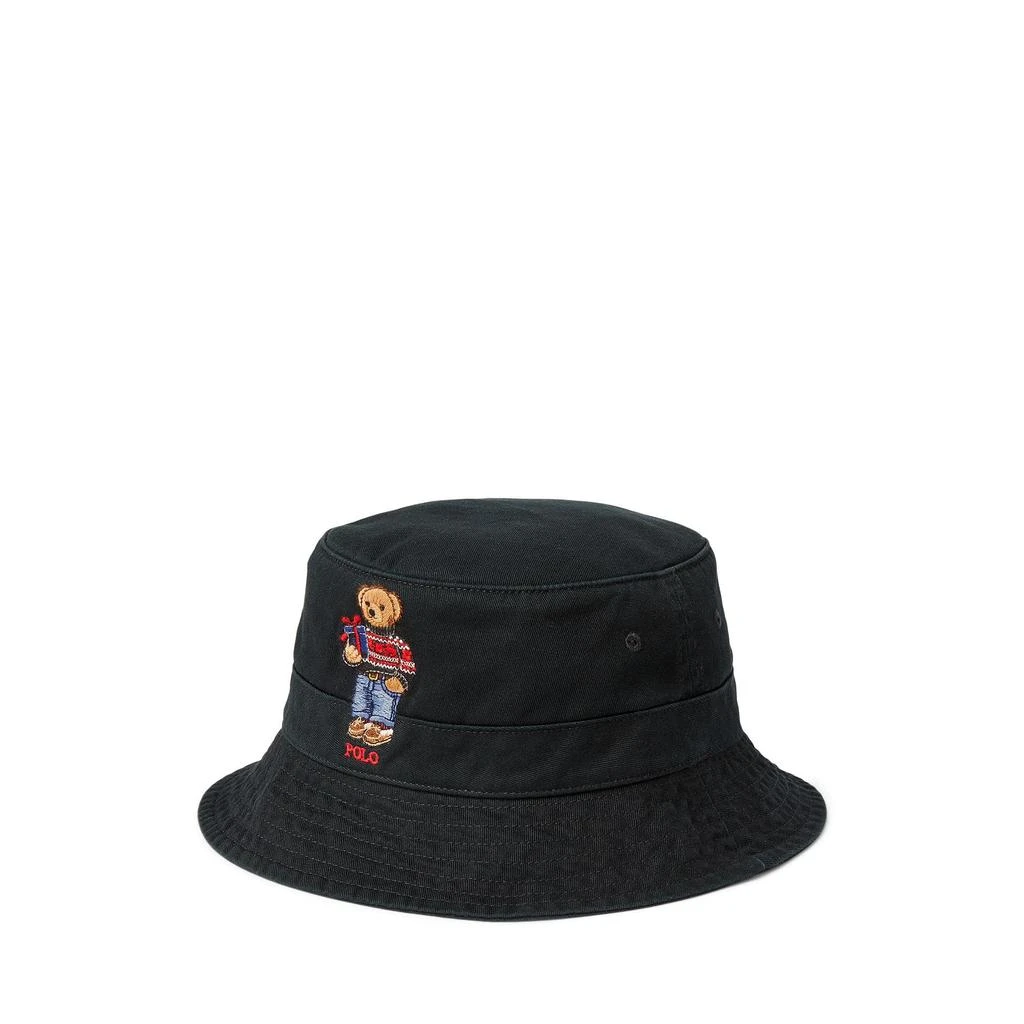 商品Ralph Lauren|Polo Bear Twill Bucket Hat,价格¥260,第1张图片