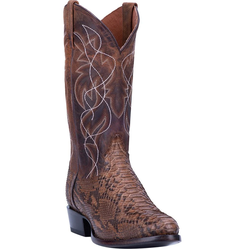 商品Dan Post Boots|Manning Python Embroidered Round Toe Cowboy Boots,价格¥2163,第2张图片详细描述