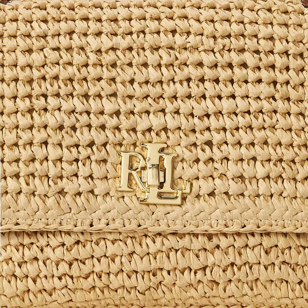 商品Ralph Lauren|Woven Straw Medium Sophee Bag,价格¥2623,第4张图片详细描述