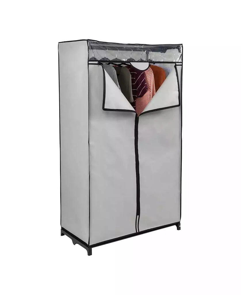 商品Honey Can Do|Wide Double Door Portable Wardrobe Closet with Cover, 36",价格¥344,第5张图片详细描述