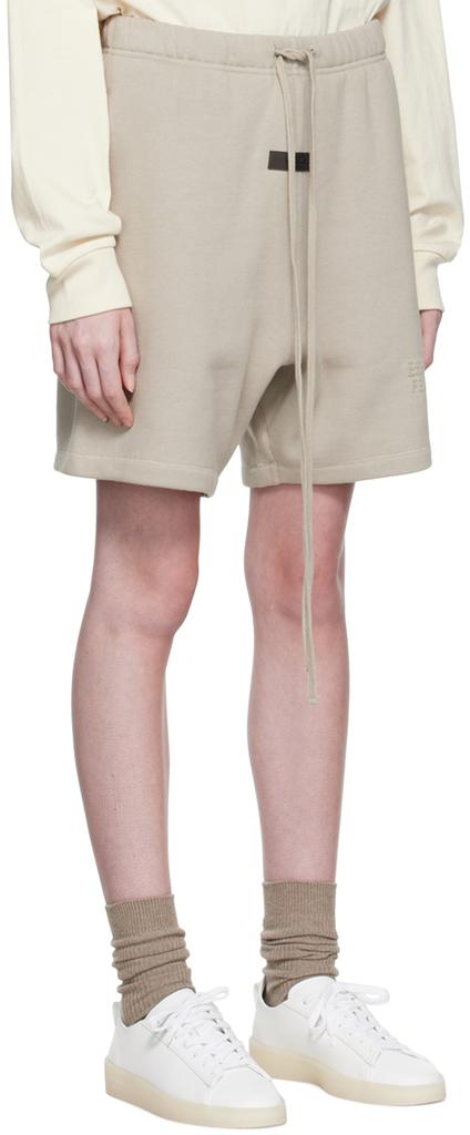 Gray Drawstring Shorts商品第2张图片规格展示