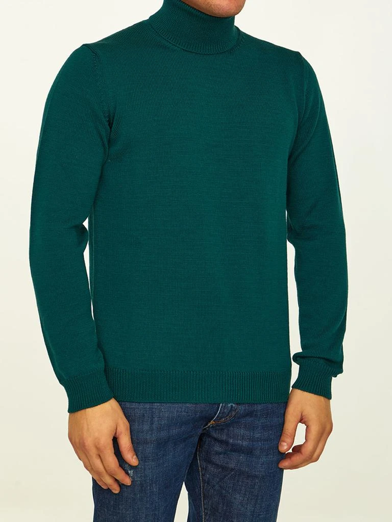 商品ROBERTO COLLINA|Green Merino Wool Turtleneck,价格¥1540,第2张图片详细描述