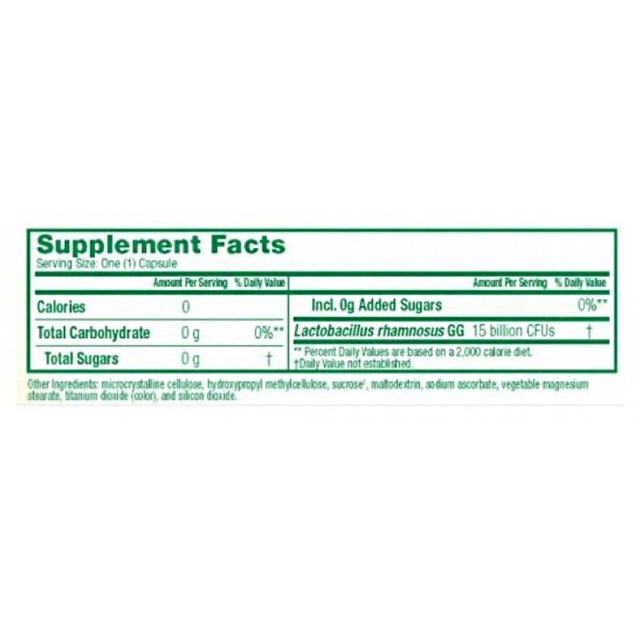 商品Culturelle|Health & Wellness Daily Probiotic For Women & Men 15 Billion CFUs,价格¥46,第3张图片详细描述