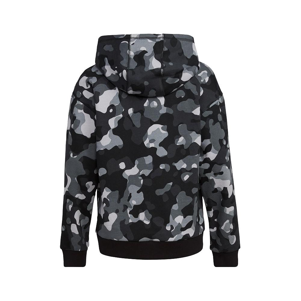 Little Boys Long Sleeves Core Camo Allover Print Hooded Pullover商品第2张图片规格展示