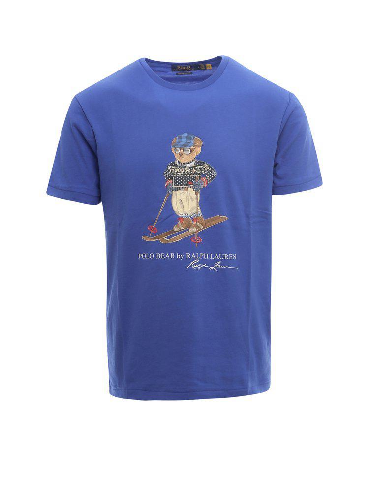 商品Ralph Lauren|Polo Ralph Lauren Polo Bear Crewneck T-Shirt,价格¥719,第1张图片