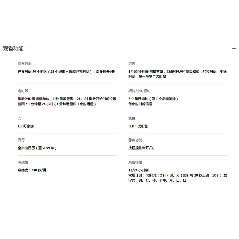 CASIO卡西欧正品手表女人气款BA-110RG-1A 防震 100米防水 商品