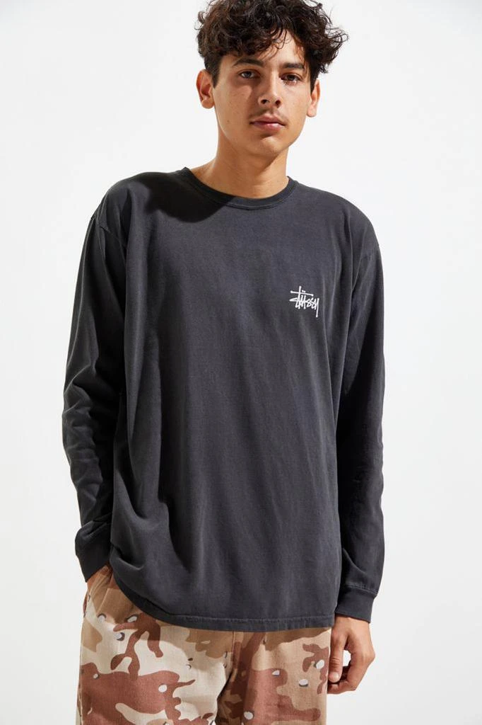 商品STUSSY|Stussy Logo Long Sleeve Tee 男款卫衣,价格¥333,第2张图片详细描述