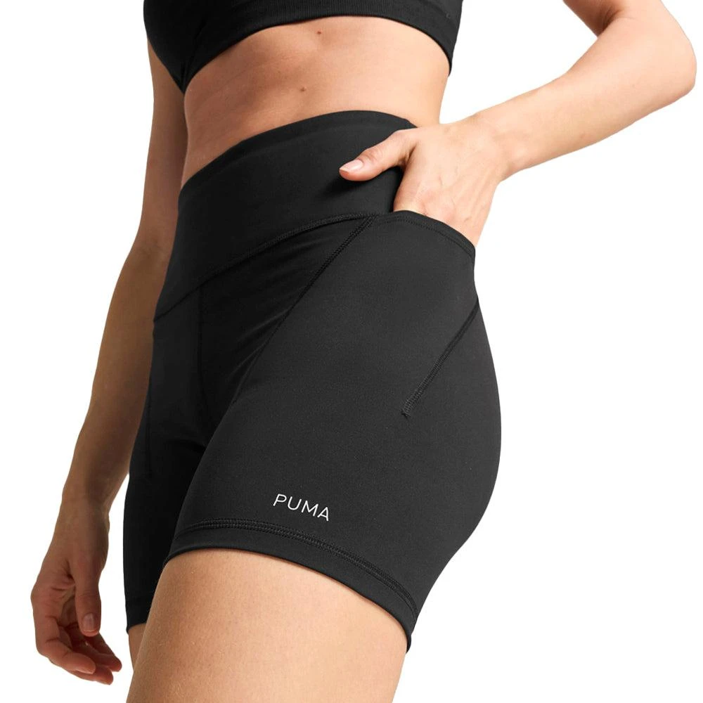 商品Puma|Cloudspun High Waist 5 inch Tight Shorts,价格¥271,第5张图片详细描述