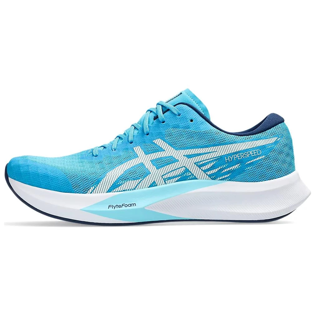 商品[国内直发] Asics|HYPER SPEED 4 舒适轻盈 竞速减震防滑 低帮跑步鞋 男款 蓝白色,价格¥826,第1张图片