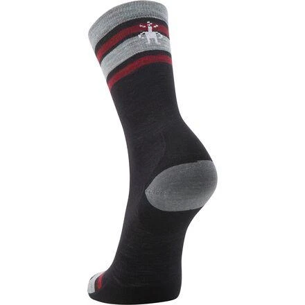 商品SmartWool|Everyday Top Split Stripe Crew Sock - Men's,价格¥113,第2张图片详细描述