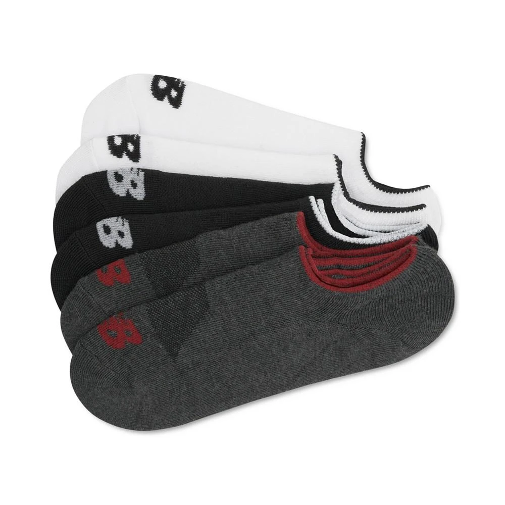 商品New Balance|Men's Invisible Liner Socks - 6 pk.,价格¥38,第1张图片