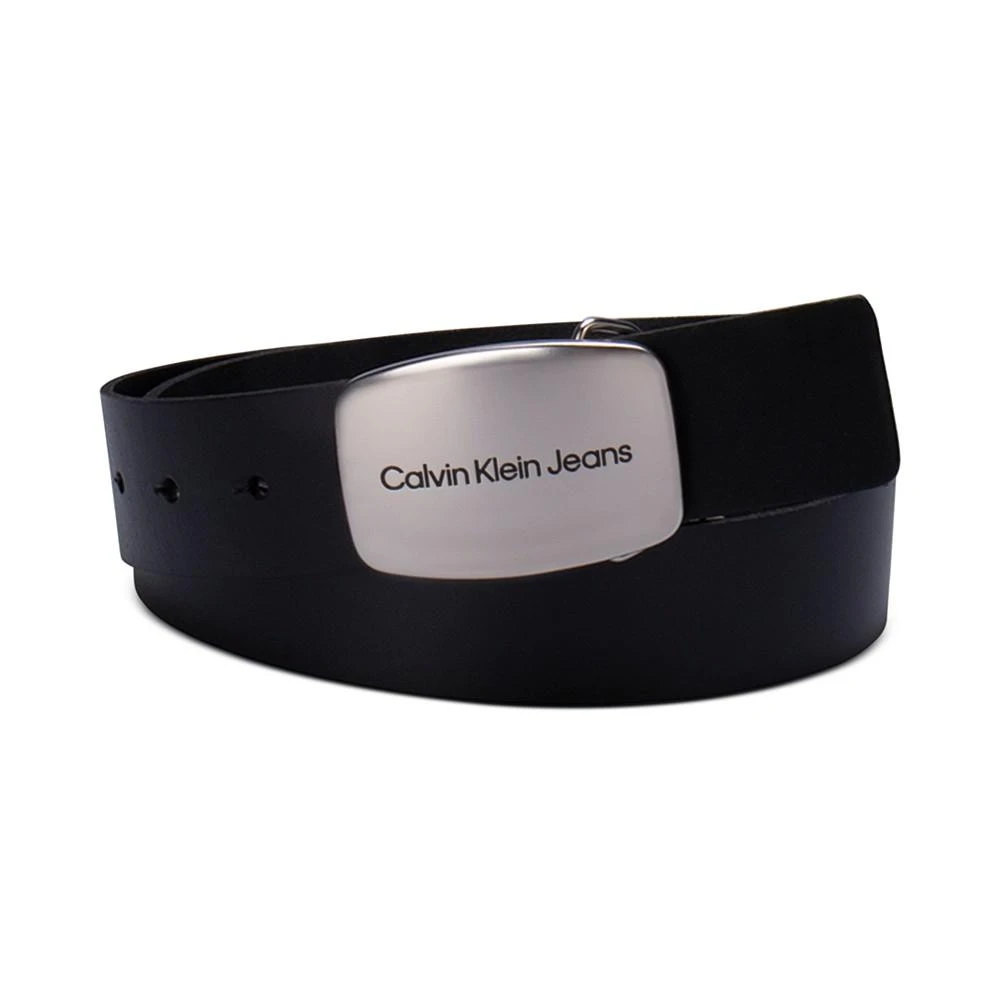 商品Calvin Klein|Calvin Klein Women's Jeans Casual Plaque Buckle Belt,价格¥293,第1张图片