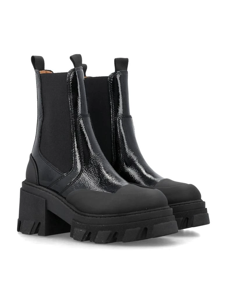 商品Ganni|GANNI Cleated mid chelsea boots,价格¥2847,第2张图片详细描述