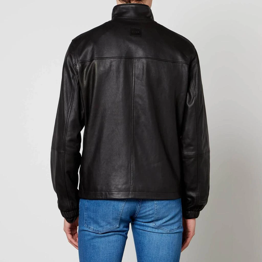 商品Hugo Boss|BOSS Orange Jasis Leather Jacket,价格¥1921,第2张图片详细描述