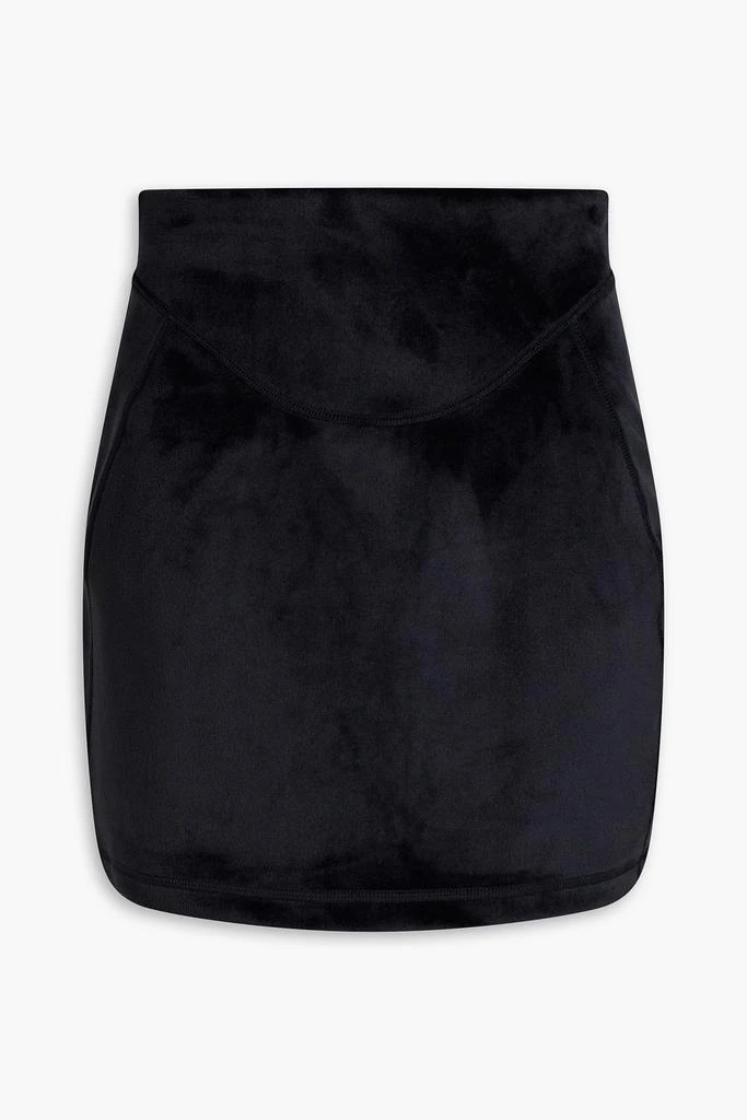 商品Alexander Wang|Velour mini skirt,价格¥474,第1张图片