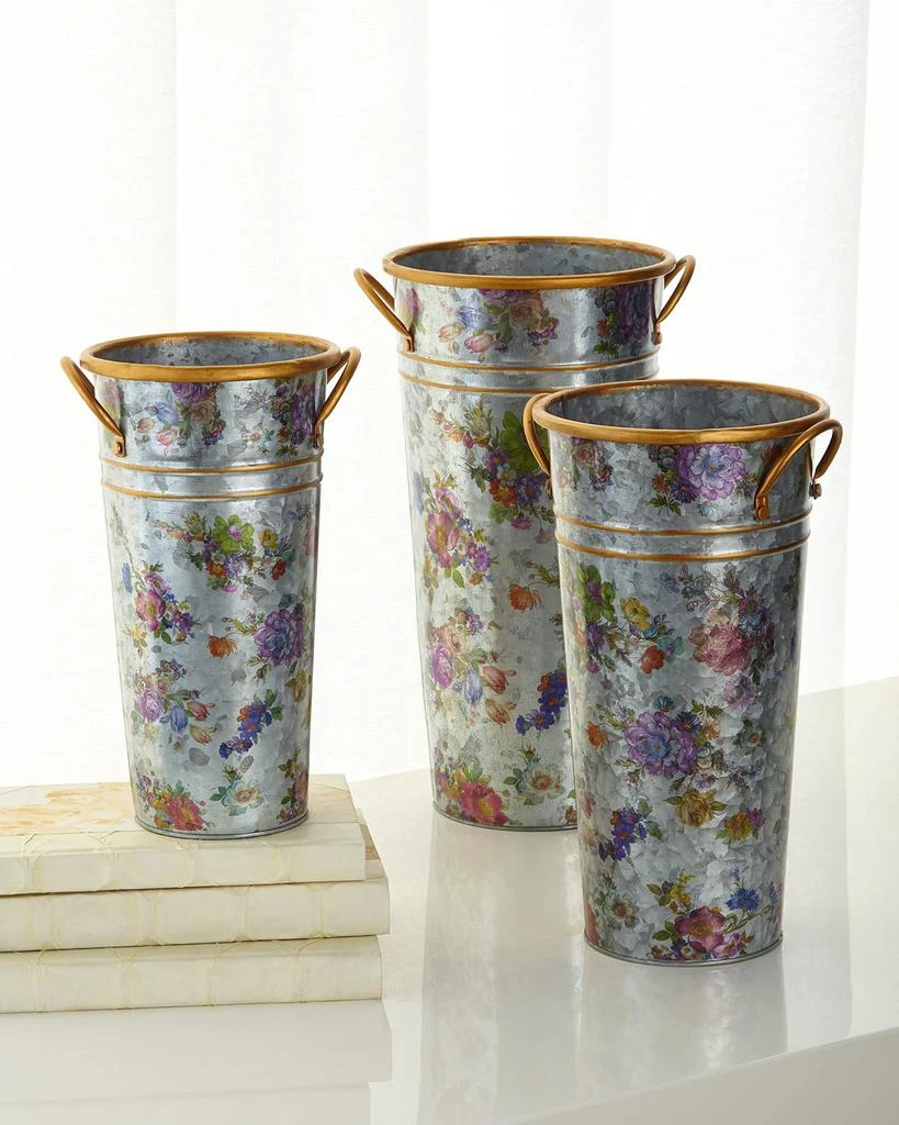 商品MacKenzie-Childs|Flower Market Flower Buckets, Set of 3,价格¥457,第1张图片